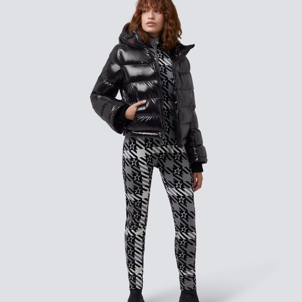 PERFECT MOMENT 'POLAR FLARE' BLACK CIRE GOOSE DOWN JACKET - SIZE LGE - MSRP $655 - Picture 2 of 4